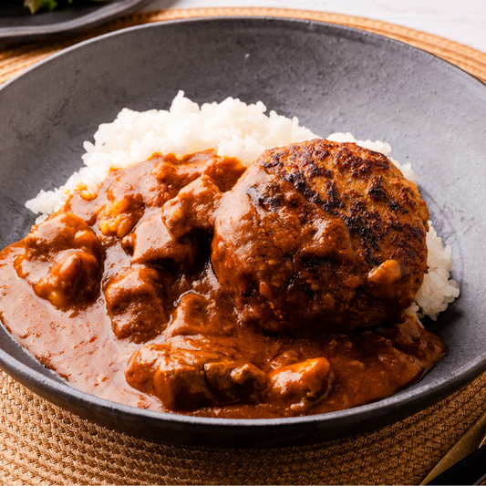 常陸牛カレー＆美明豚のハンバーグ[200g×３個/130g×3個] [冷凍]